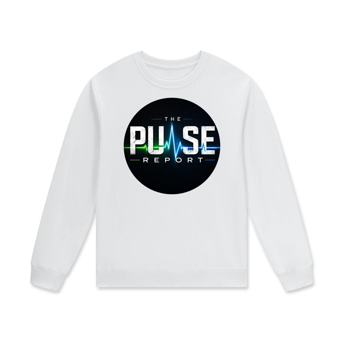 Crew Neck Drop Shoulder Long Sleeve Shirt- (Pulse Beat)