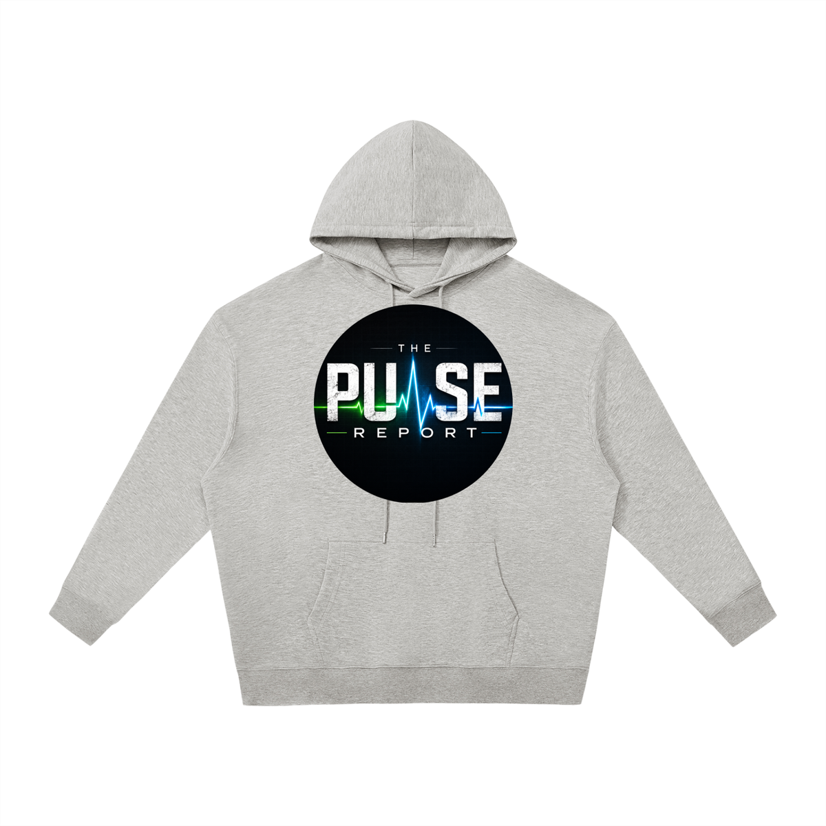 Unisex Relaxed Pullover Hoodie- (Pulse Beat)